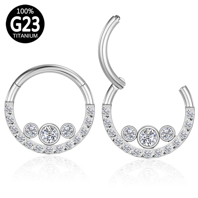Nose Ring Tragus Piercing Titanium Septum Pircing Nose Ring Zircon Hinged Stud Nipple Clicker Nose Ring Sexy Women Jewelry
Nose Ring Tragus Piercing Titanium Septum Pircing Nose Ring Zircon Hinged Stud Nipple Clicker Nose Ring Sexy Women Jewelry
