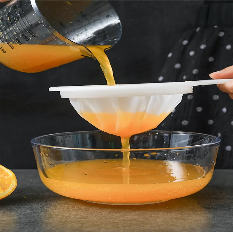 Food Grade Nylon Filter Bag Net 100/200/400Mesh Tea Beer Milk Coffee Oil Filtration Strainer Mesh Kitchen Filter Fabric Spoon
Food Grade Nylon Filter Bag Net 100/200/400Mesh Tea Beer Milk Coffee Oil Filtration Strainer Mesh Kitchen Filter Fabric Spoon