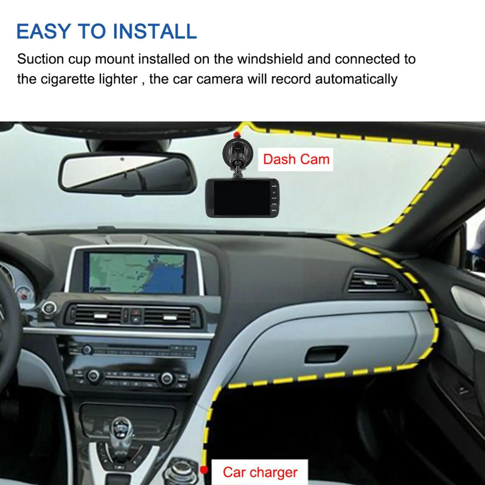 DVR Dash 4 inch Camera Cam Full HD Video Recorder Registrator Auto Dual Cameras for In Cars Dashcam Vehicle Black DVR Car C M0V6
DVR Dash 4 inch Camera Cam Full HD Video Recorder Registrator Auto Dual Cameras for In Cars Dashcam Vehicle Black DVR Car C M0V6