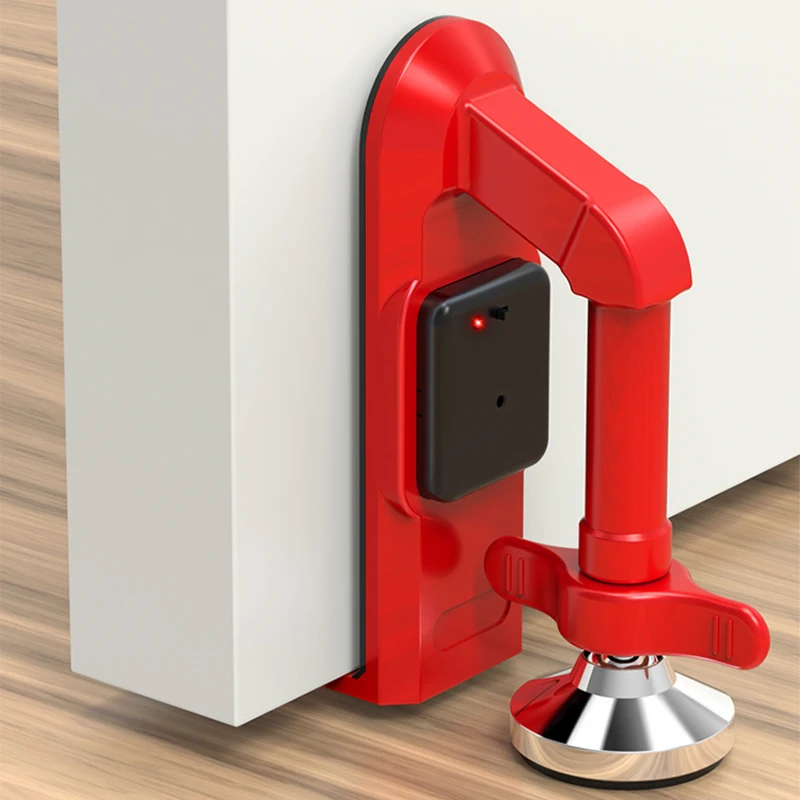 Portable Alertor Door Closer Jammer Lock with Alarm Hotel Travel Safety Device Door Alarming Apparatus Home Bedroom Safety
Portable Alertor Door Closer Jammer Lock with Alarm Hotel Travel Safety Device Door Alarming Apparatus Home Bedroom Safety
