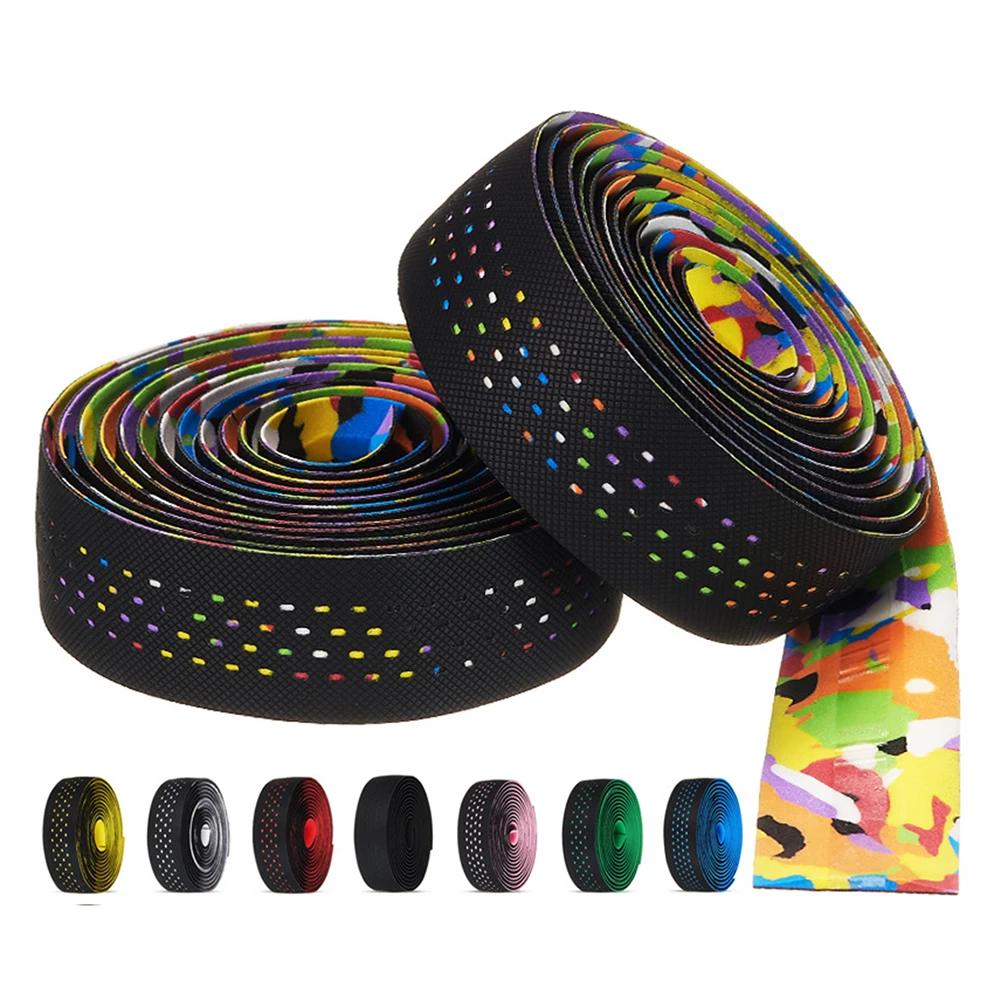Road Bike Bicycle Handlebar Tape Ride Shock Wrap With 2 Plugs Non-slip Waterproof Straps Outdoor Cycling Bicycle Accessories
Road Bike Bicycle Handlebar Tape Ride Shock Wrap With 2 Plugs Non-slip Waterproof Straps Outdoor Cycling Bicycle Accessories