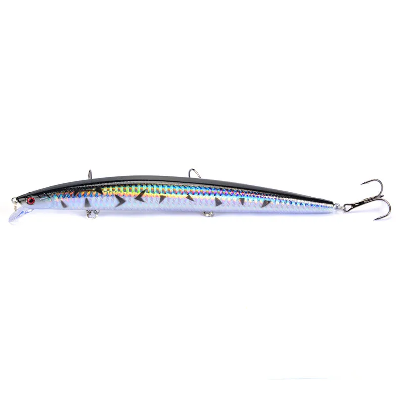3pcs Fishing Lures 18cm/24g Inshore Large Hard Bait Minnow Lures with Anti-oxidation Hooks EDF
3pcs Fishing Lures 18cm/24g Inshore Large Hard Bait Minnow Lures with Anti-oxidation Hooks EDF