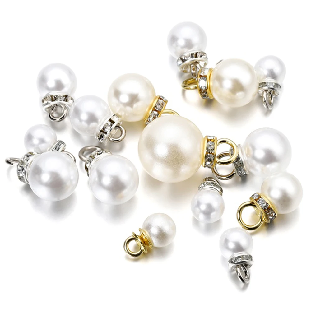 5Pcs/Lot Imitation Pearl Pendant Ball Shape Earrings Charms for DIY Necklace Bracelet Crafts Jewelry Making Accessories
5Pcs/Lot Imitation Pearl Pendant Ball Shape Earrings Charms for DIY Necklace Bracelet Crafts Jewelry Making Accessories