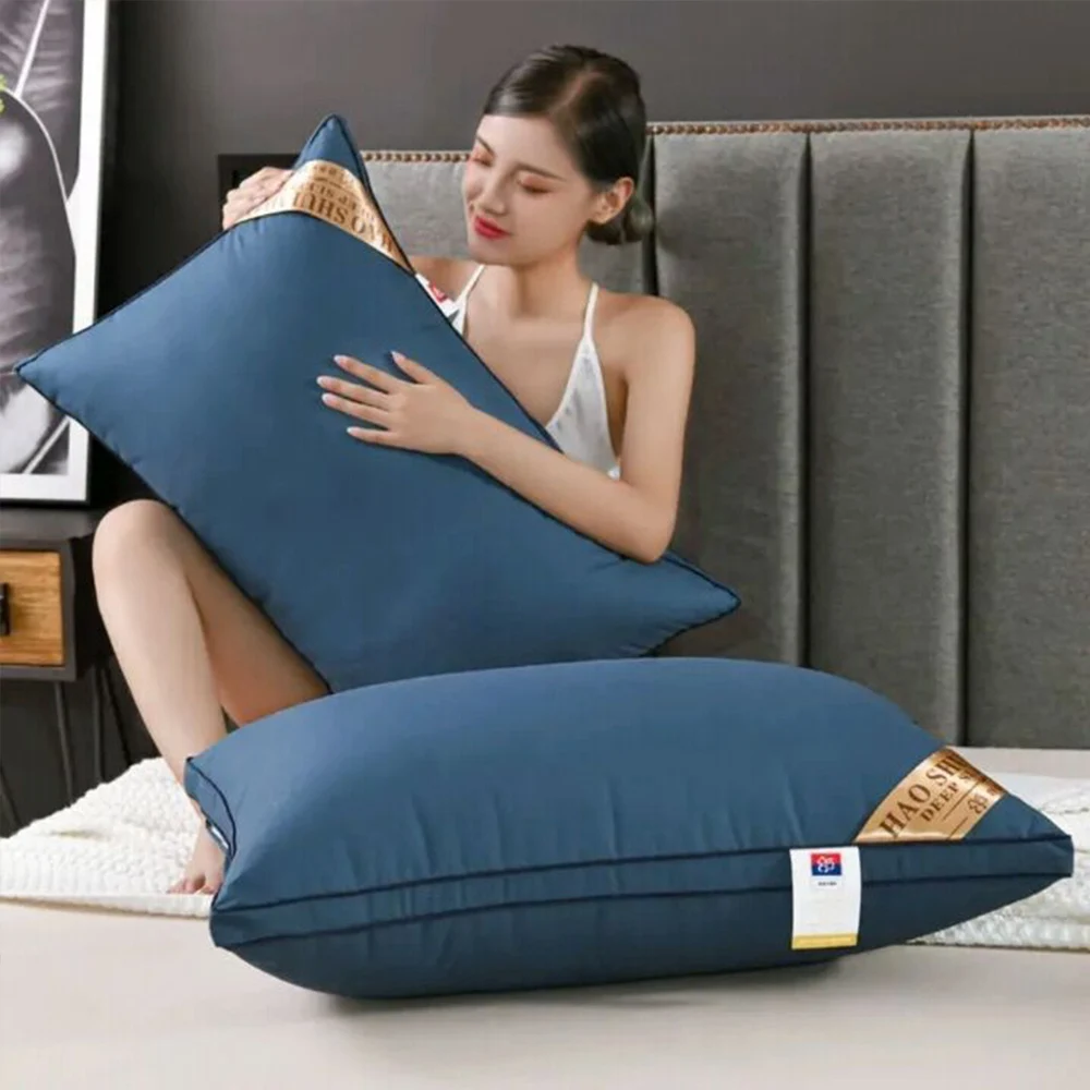 SB five-star hotel pillow core for Student dormitory single and double pillow core neck protector and sleep pillows for bedroom
SB five-star hotel pillow core for Student dormitory single and double pillow core neck protector and sleep pillows for bedroom