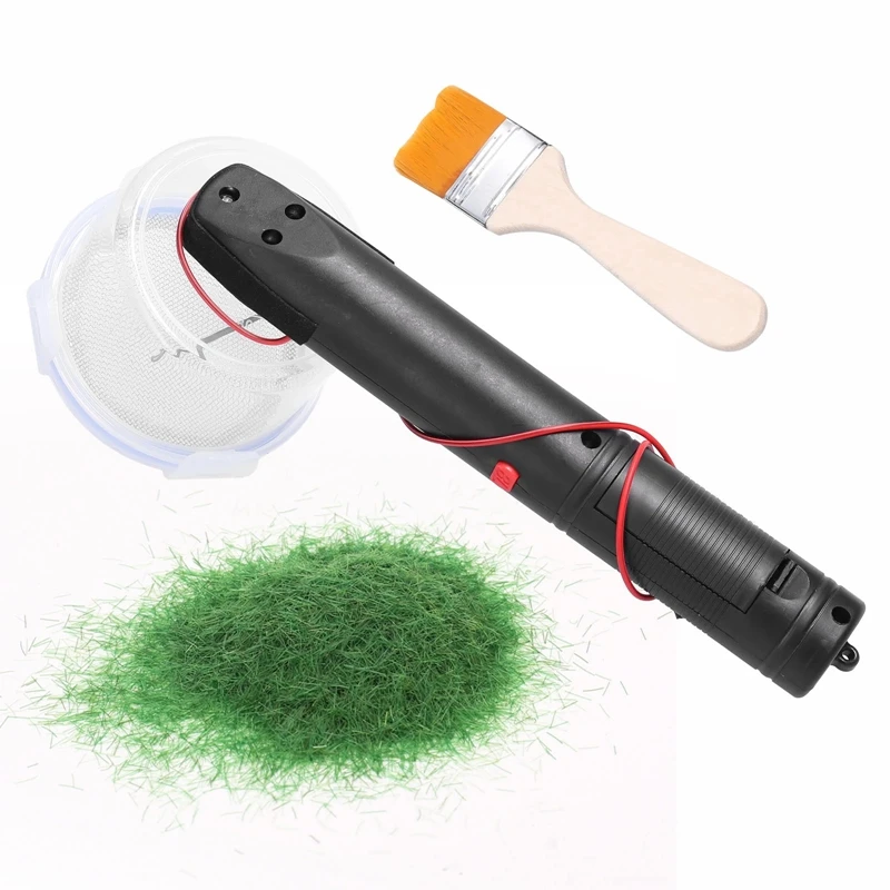 Portable Handheld Static Grass Flock Applicator Building Modeling Tool Electrostatic Grass Planter Flocking Machine Tool
Portable Handheld Static Grass Flock Applicator Building Modeling Tool Electrostatic Grass Planter Flocking Machine Tool