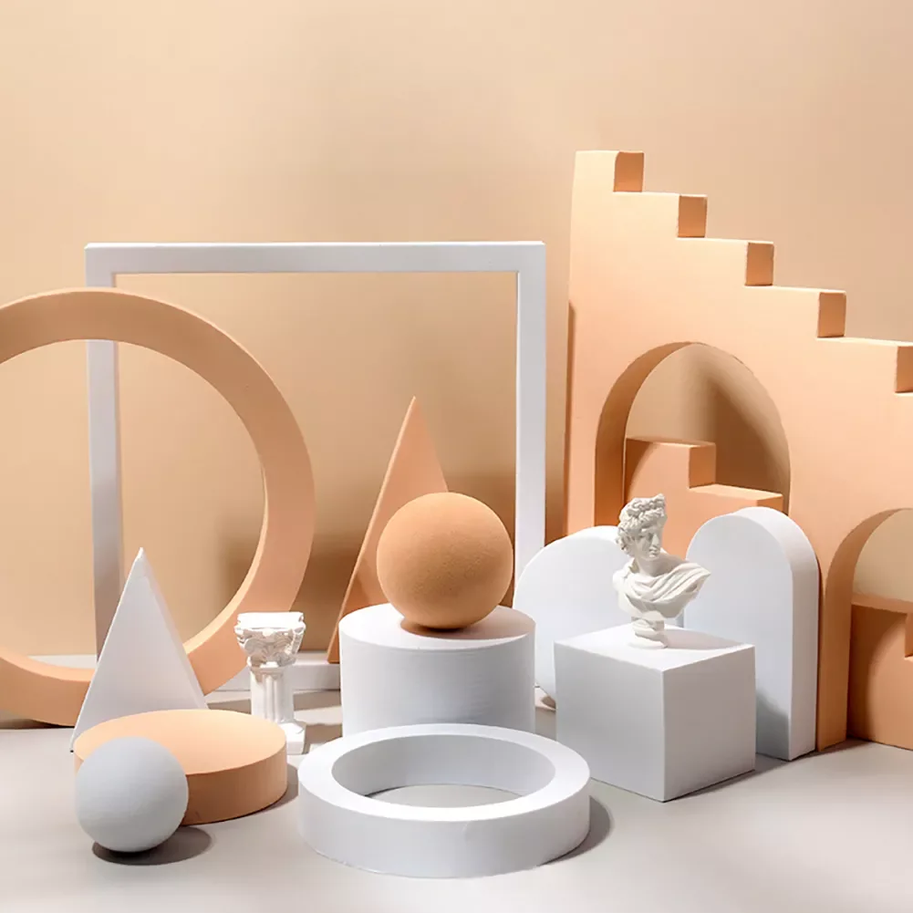 Three-Dimensional Cube Photo Photography Props Geometry Shape Photo Background Props for Jewelry Cosmetics Ornaments Display
Three-Dimensional Cube Photo Photography Props Geometry Shape Photo Background Props for Jewelry Cosmetics Ornaments Display