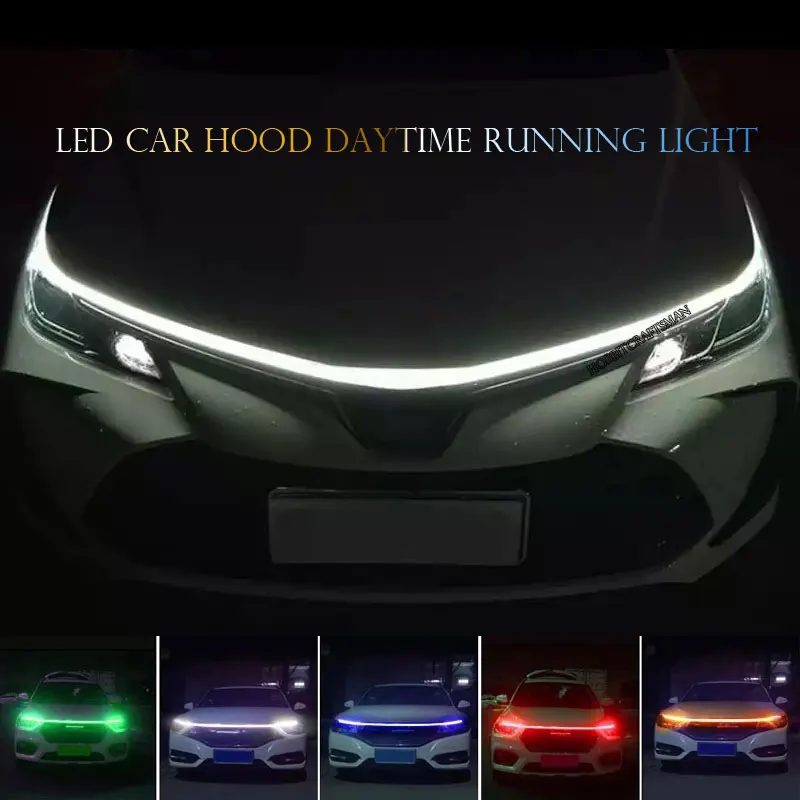 12V Universal Car Led Light Strip for Hood Flexible Decoration Strip Light 120/150/180cm Waterproof Auto Decor Atmosphere Lamp 
12V Universal Car Led Light Strip for Hood Flexible Decoration Strip Light 120/150/180cm Waterproof Auto Decor Atmosphere Lamp
