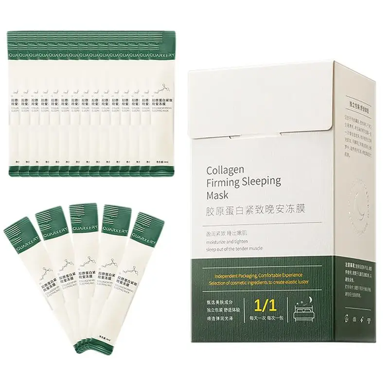 Collagen Firming Face Cover Moisturizing Sleeping Face Cover 20 Pack Firming Masque Leave-In Sleeping Skincare Product For
Collagen Firming Face Cover Moisturizing Sleeping Face Cover 20 Pack Firming Masque Leave-In Sleeping Skincare Product For