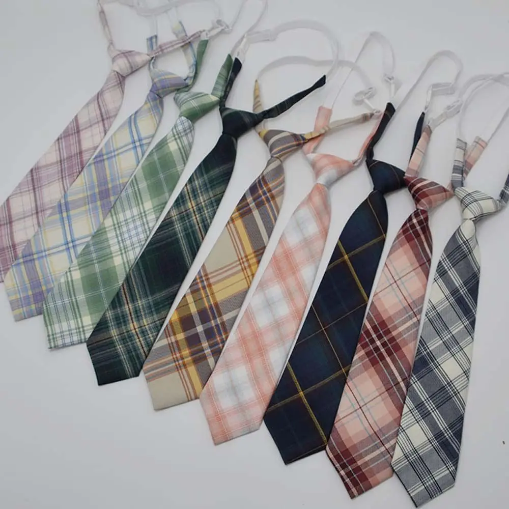 College Style Colorful Plaid Pattern Neckties Japanese Style Uniform Neckties Kawaii Lattice Pattern Clothes Accessories
College Style Colorful Plaid Pattern Neckties Japanese Style Uniform Neckties Kawaii Lattice Pattern Clothes Accessories