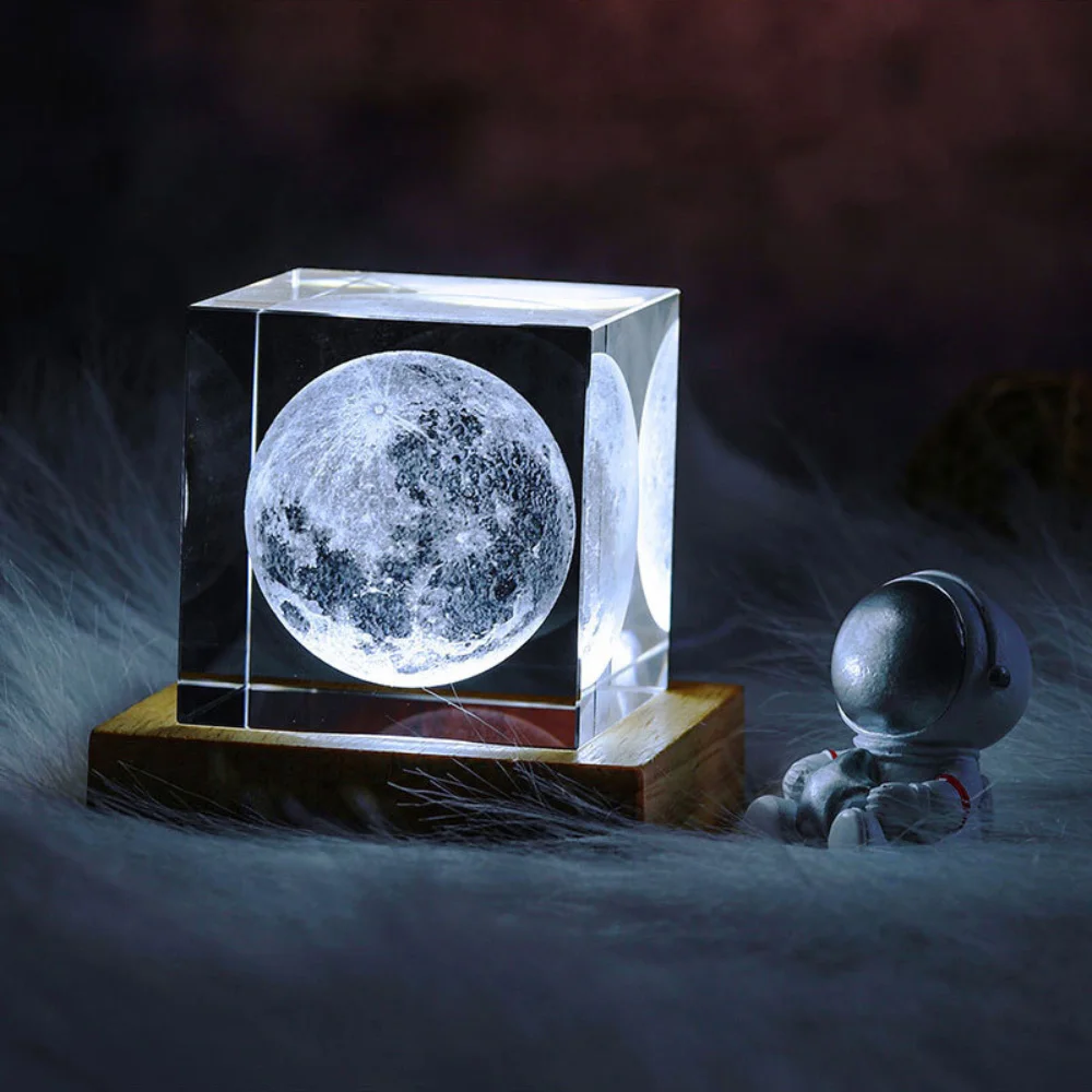 F1 Crystal Ornaments Elk Moon Star Home Office Decor Birthday Valentine's Day Crystal 3D Laser Engraving Desk Accessories
F1 Crystal Ornaments Elk Moon Star Home Office Decor Birthday Valentine's Day Crystal 3D Laser Engraving Desk Accessories