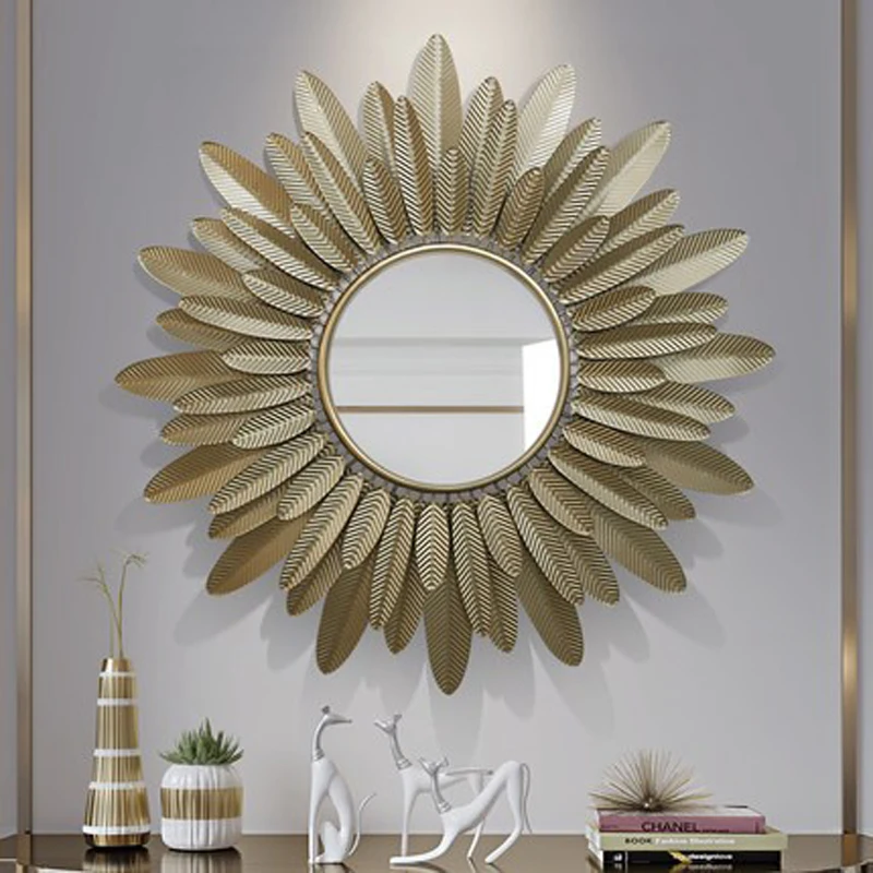Girls Luxury Decorative Mirrors Golden Aesthetic Wall Bathroom Decorative Mirrors Living Room Spiegel Wand Homes Decoration
Girls Luxury Decorative Mirrors Golden Aesthetic Wall Bathroom Decorative Mirrors Living Room Spiegel Wand Homes Decoration