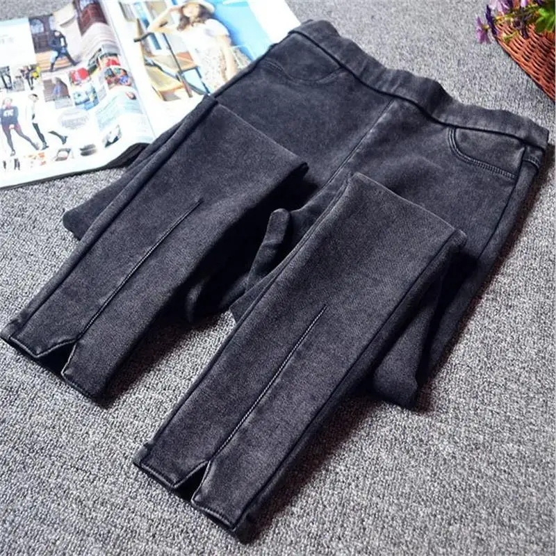 Woman Jeans Pants Elastic Pants Women's Clothing Autumn Winter Women's Pants Black High Waist Pantalones Vaqueros Mujer
Woman Jeans Pants Elastic Pants Women's Clothing Autumn Winter Women's Pants Black High Waist Pantalones Vaqueros Mujer