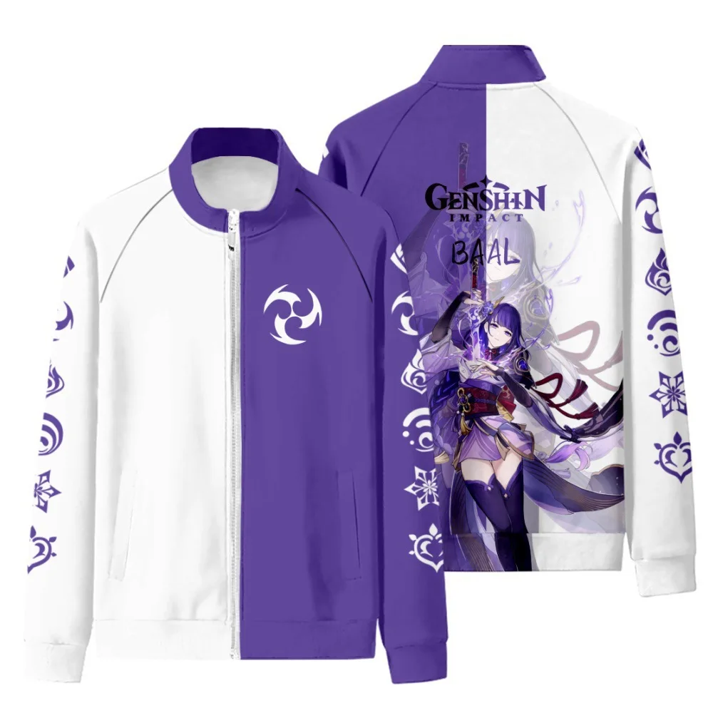 Anime Game Genshin Impact Raiden Shogun Klee Xiao 3D Gedrukt Jas Mannen Vrouwen Hoodies Rits Sweatshirts Harajuku Oversized Tops
Anime Game Genshin Impact Raiden Shogun Klee Xiao 3D Gedrukt Jas Mannen Vrouwen Hoodies Rits Sweatshirts Harajuku Oversized Tops