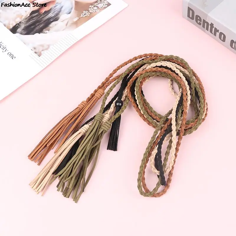 Waist Chain Woven Tassel Waistband Braided Belt Hot Sale Waist Rope Women Decorated waist Ladies Tassles Belts Present
Waist Chain Woven Tassel Waistband Braided Belt Hot Sale Waist Rope Women Decorated waist Ladies Tassles Belts Present