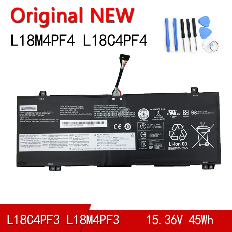 L18C4PF3 L18M4PF4 L18C4PF4 L18M4PF3 NEW Original Battery For Lenovo xiaoxin Air 14-2019 S540-14IWL C340-14API 14IML 14IWL
L18C4PF3 L18M4PF4 L18C4PF4 L18M4PF3 NEW Original Battery For Lenovo xiaoxin Air 14-2019 S540-14IWL C340-14API 14IML 14IWL
