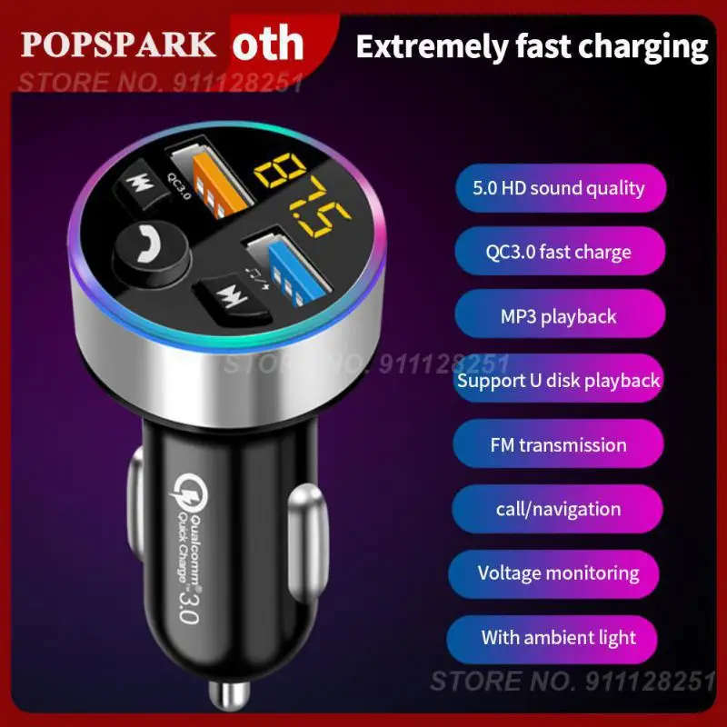 Практичное автомобильное зарядное устройство, универсальный аудио адаптер, приемник, портативный автомобильный mp3-плеер ручной работы, ...
Практичное автомобильное зарядное устройство, универсальный аудио адаптер, приемник, портативный автомобильный mp3-плеер ручной работы, ...