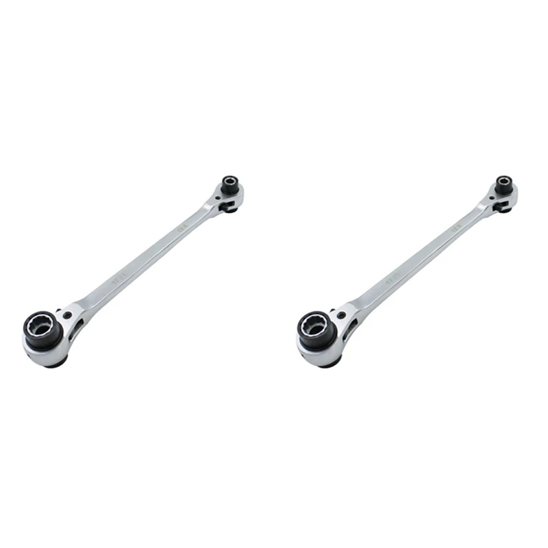 2X Socket Wrench,8-In-1 Multifunction 72 Teeth Ratchet Wrench 12 Teeth Sleeve Spanner Double-Headed Car Repair Tools
2X Socket Wrench,8-In-1 Multifunction 72 Teeth Ratchet Wrench 12 Teeth Sleeve Spanner Double-Headed Car Repair Tools