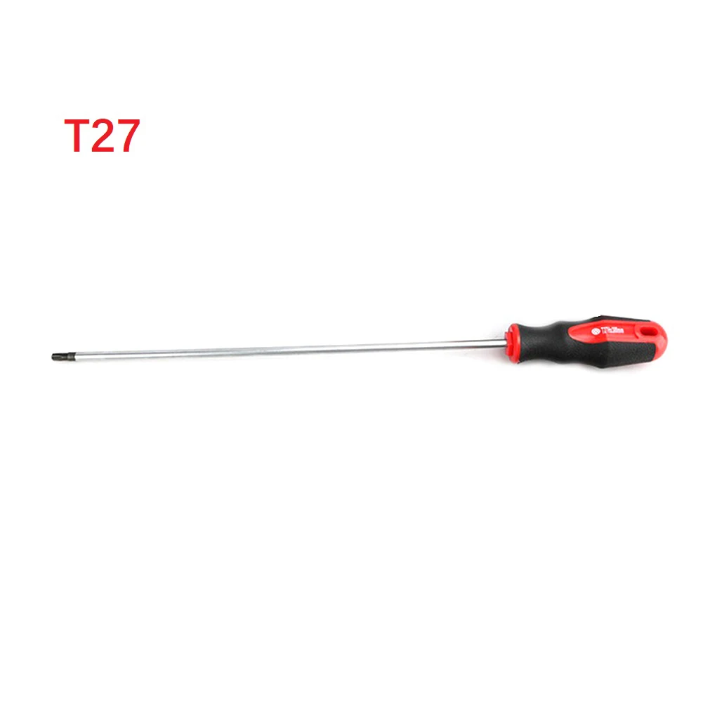 1pc 15.7in T5-T30 Extra Long Torx Screw Head Screwdriver Magnetic Screw Drive Anti-Skid Handle Home Repair Hand Tool
1pc 15.7in T5-T30 Extra Long Torx Screw Head Screwdriver Magnetic Screw Drive Anti-Skid Handle Home Repair Hand Tool