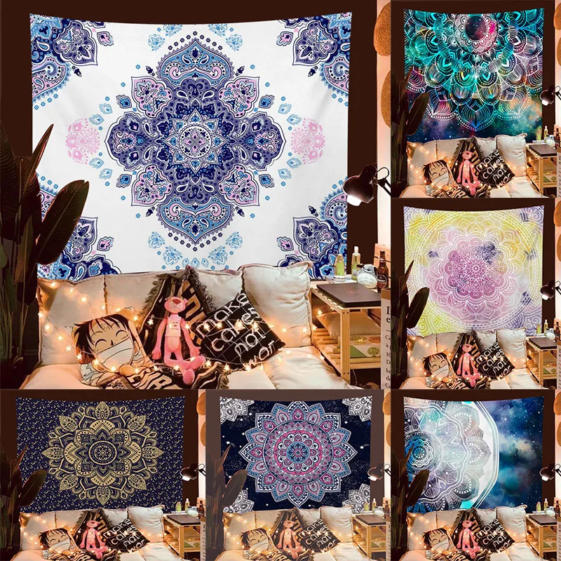 Hot Selling Tapestry Wall Background Bohemian Bandala Flower Home Decor Bedroom Livingroom Decoration Hanging Cloth
Hot Selling Tapestry Wall Background Bohemian Bandala Flower Home Decor Bedroom Livingroom Decoration Hanging Cloth
