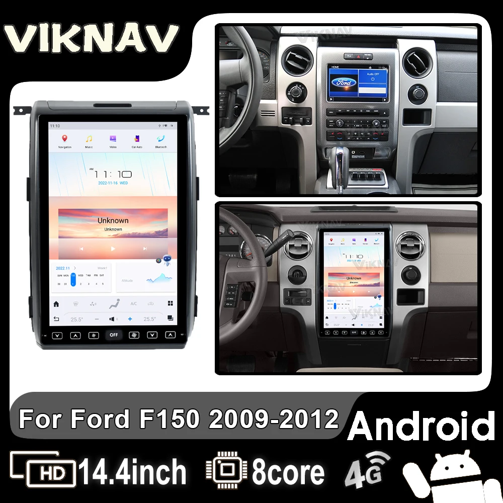 Автомагнитола с сенсорным экраном для Ford F150 2009-2012, Android Auto, 14,4-12,1 дюймов, вертикальный экран, GPS-навигация, мультимедийный плеер, 128 ГБ
Автомагнитола с сенсорным экраном для Ford F150 2009-2012, Android Auto, 14,4-12,1 дюймов, вертикальный экран, GPS-навигация, мультимедийный плеер, 128 ГБ