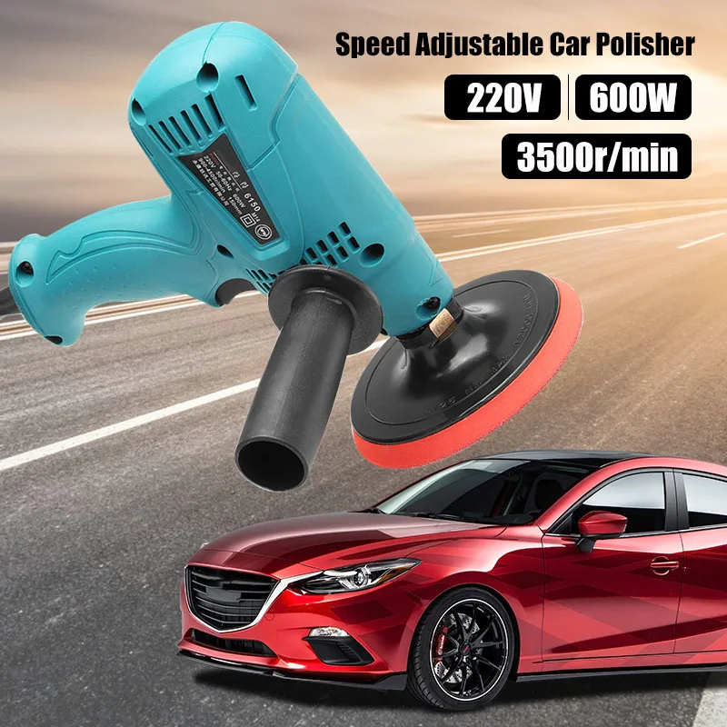 220V 600W Car Polishing Machine 3500r/min Adjustable Speed Electric Car Boat Polishing Waxing Sander Auto Polisher Cleaning Tool
220V 600W Car Polishing Machine 3500r/min Adjustable Speed Electric Car Boat Polishing Waxing Sander Auto Polisher Cleaning Tool