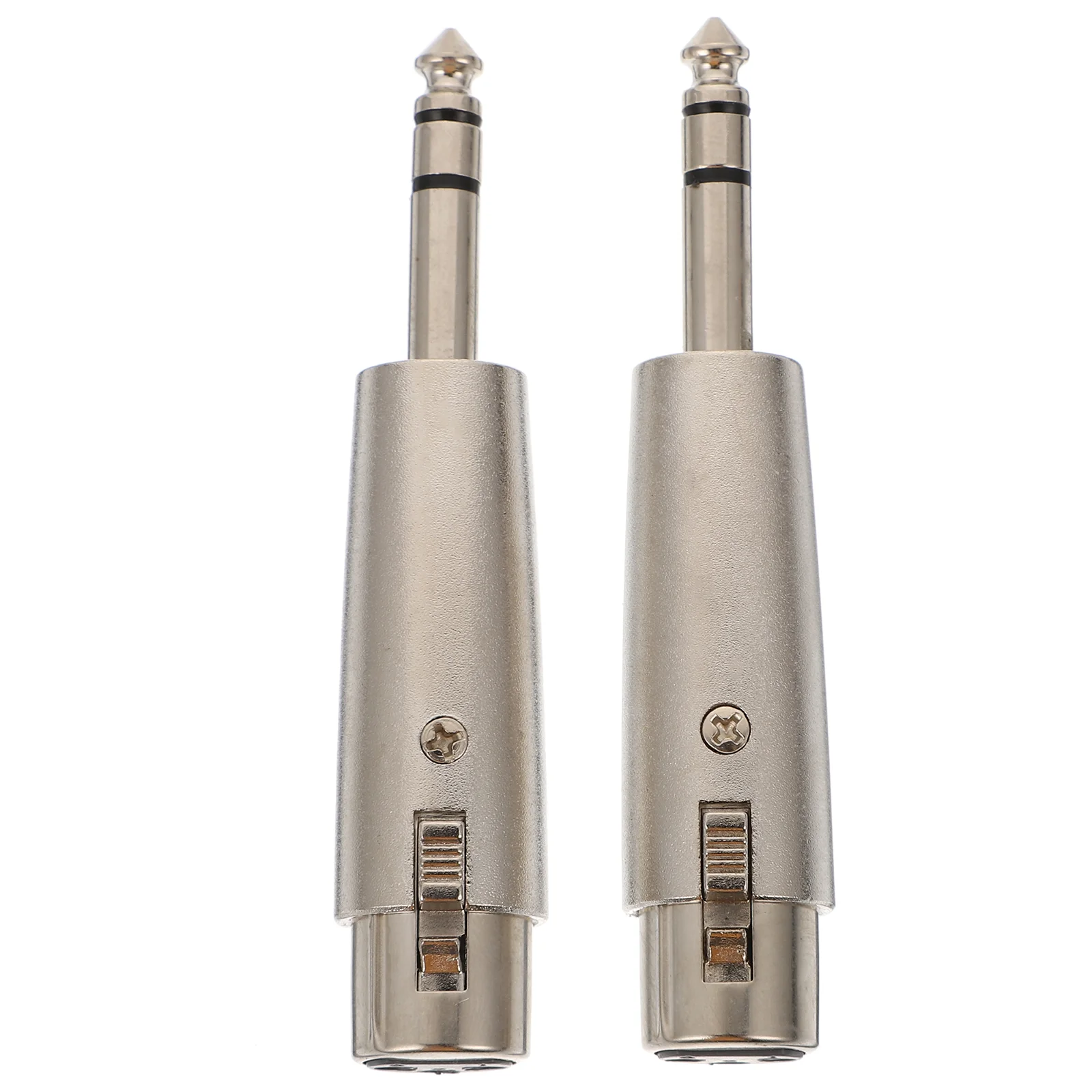 2pcs Professional Reliable XLR female to 6.35mm Microphone Connector Audio Adapter
2pcs Professional Reliable XLR female to 6.35mm Microphone Connector Audio Adapter