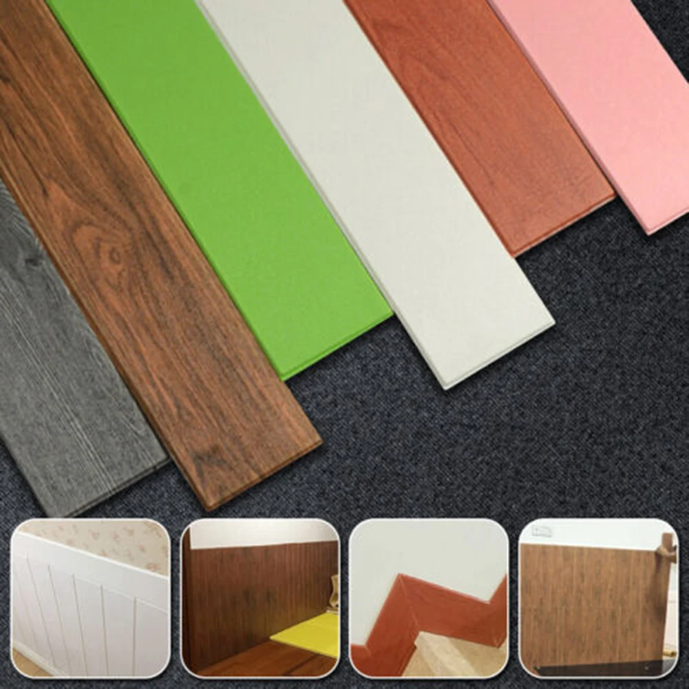Waist Line Wall Stickers PVC 3D Self Sticker Baseboard Corner Waist Line Sticker Wallpaper Border Home Decor Wall Skirting SticK
Waist Line Wall Stickers PVC 3D Self Sticker Baseboard Corner Waist Line Sticker Wallpaper Border Home Decor Wall Skirting SticK