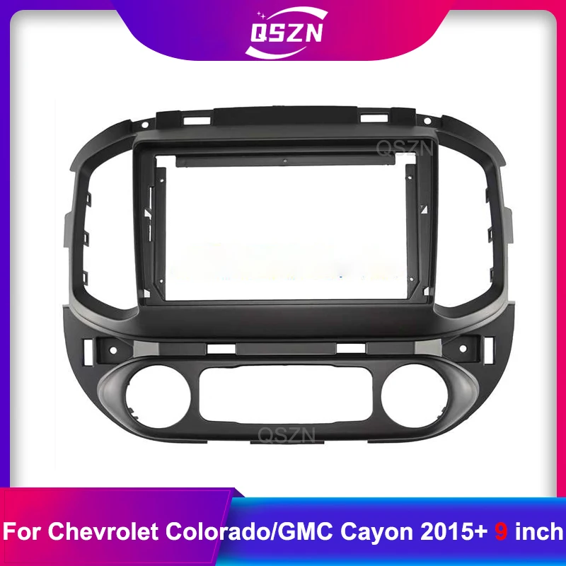 9 ''большой экран Автомобильная аудиорамка Fascia Для Chevrolet Колорадо GMC Cayon 2015-2020 2Din комплект для панели приборной панели 
9 ''большой экран Автомобильная аудиорамка Fascia Для Chevrolet Колорадо GMC Cayon 2015-2020 2Din комплект для панели приборной панели