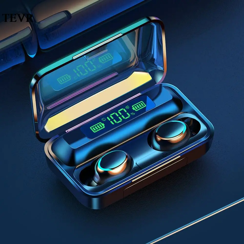 F9-5 TWS Wireless Bluetooth 5.0 Headset Stereo Sport Earbuds Earphones with Charging Box for Phone
F9-5 TWS Wireless Bluetooth 5.0 Headset Stereo Sport Earbuds Earphones with Charging Box for Phone