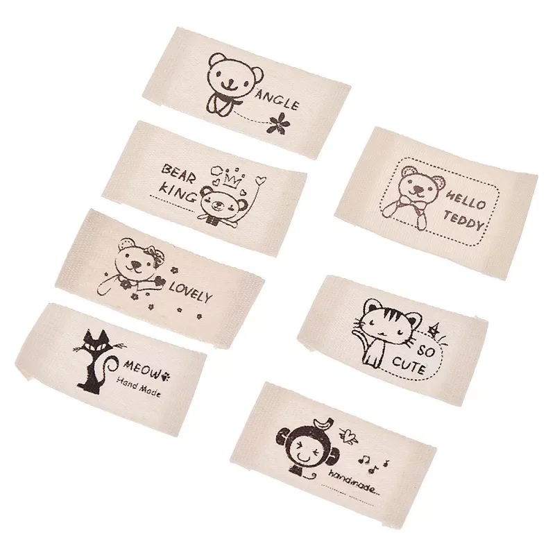 50PCS/lot Cute Animals Printed Sewing Washable Cloth Labels For Children Clothes Handmade Craft Bags Tags Decor Supplies 
50PCS/lot Cute Animals Printed Sewing Washable Cloth Labels For Children Clothes Handmade Craft Bags Tags Decor Supplies