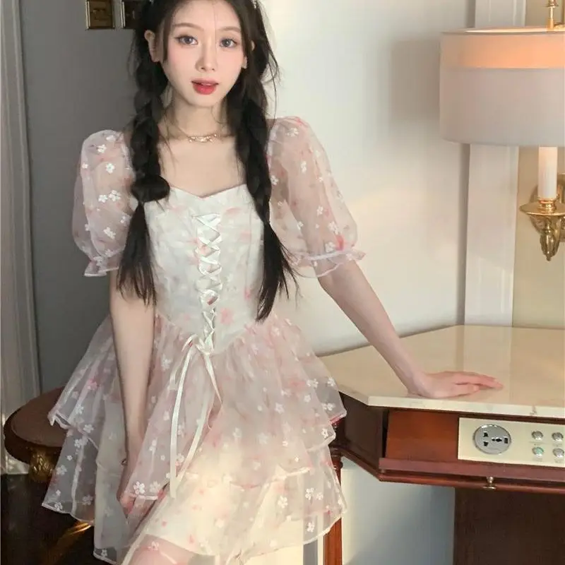 Summer Sweetness 2023 New Slim Temperament, Age Reducing Gentle Style, Cool and Cute Waist Wrapped Short Sleeve Dress
Summer Sweetness 2023 New Slim Temperament, Age Reducing Gentle Style, Cool and Cute Waist Wrapped Short Sleeve Dress