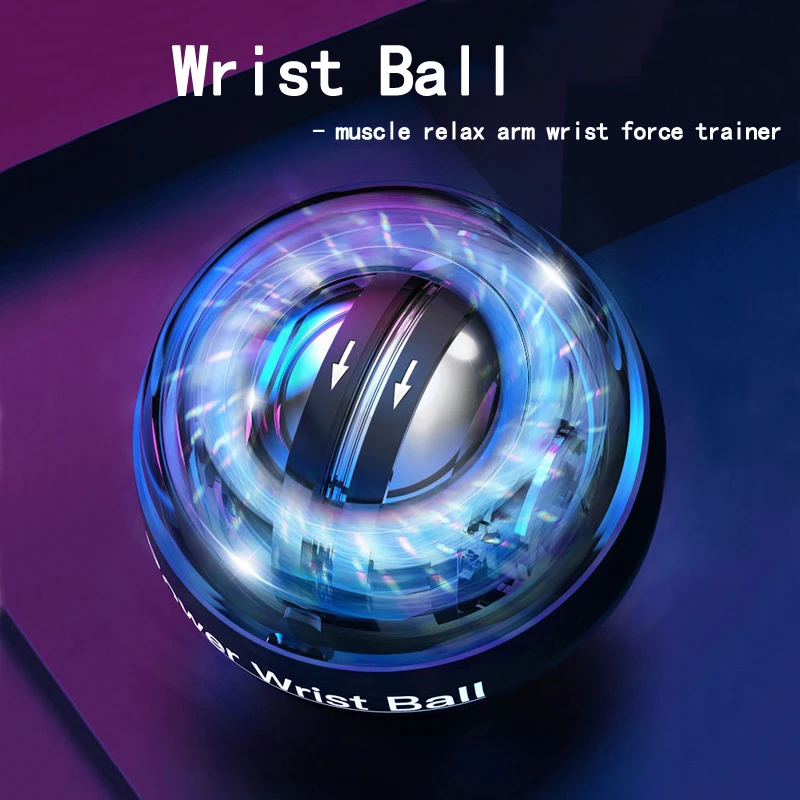 Wrist Ball Self-starting Gyroscope Powerball Hand Grip Ball Muscle Relax Arm Wrist Force Trainer Home Fitness Sport Equipment
Wrist Ball Self-starting Gyroscope Powerball Hand Grip Ball Muscle Relax Arm Wrist Force Trainer Home Fitness Sport Equipment