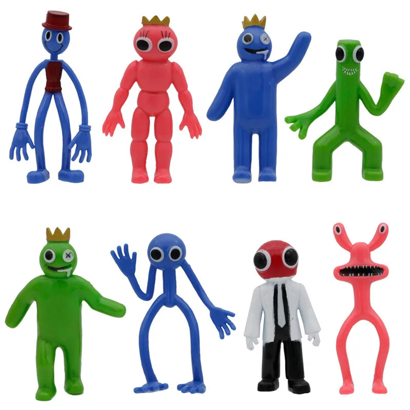 3.5-4.5 Inch Rainbow Friends Action Figures Toy Cartoon Game Character Blue Monster Kawaii Dolls Toys for Children Kids Gift
3.5-4.5 Inch Rainbow Friends Action Figures Toy Cartoon Game Character Blue Monster Kawaii Dolls Toys for Children Kids Gift