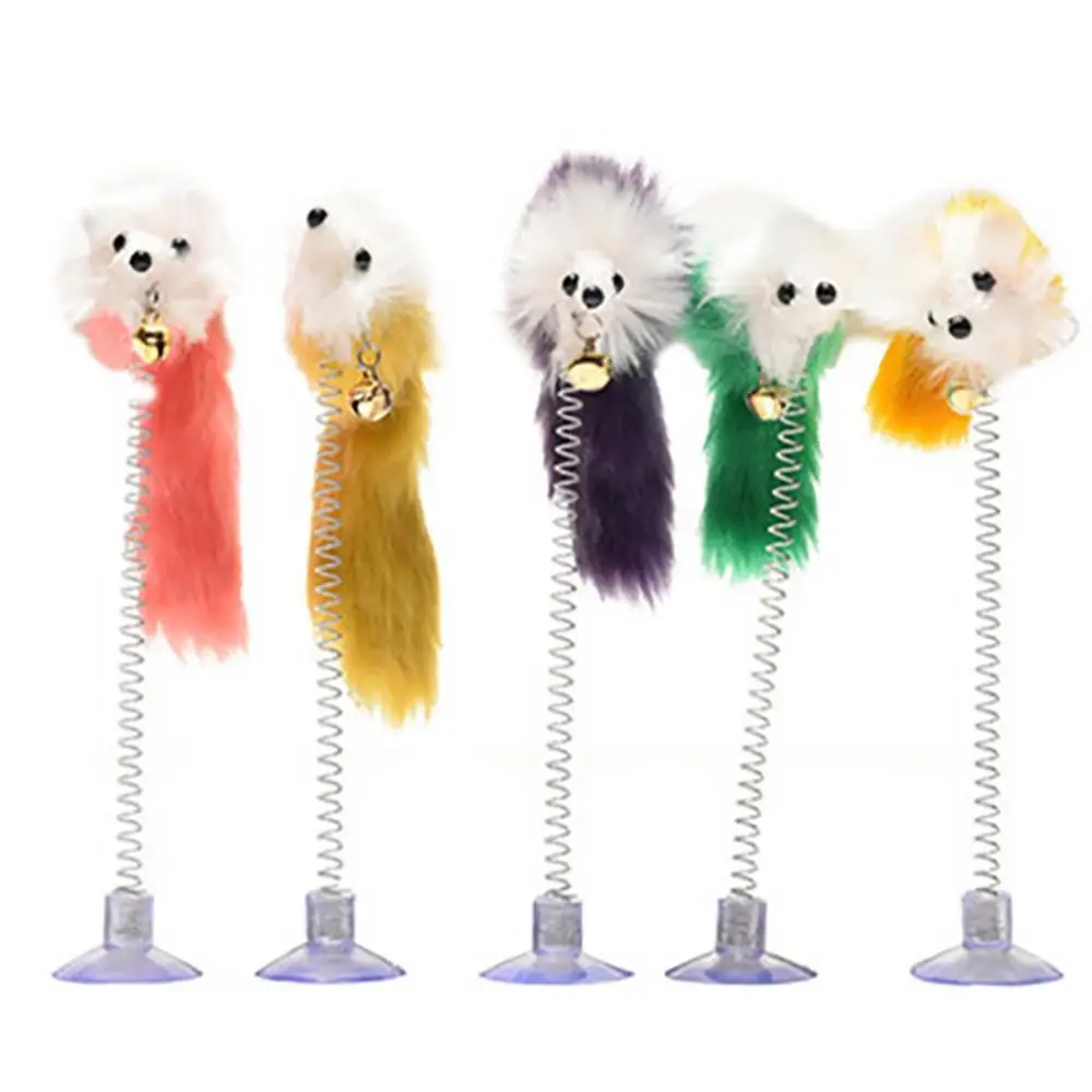 Lovely Sucker Spring Plush Mouse Pet Cat Kitten Teasing Play Interactive Toy for Pet Products Cat Accessories
Lovely Sucker Spring Plush Mouse Pet Cat Kitten Teasing Play Interactive Toy for Pet Products Cat Accessories