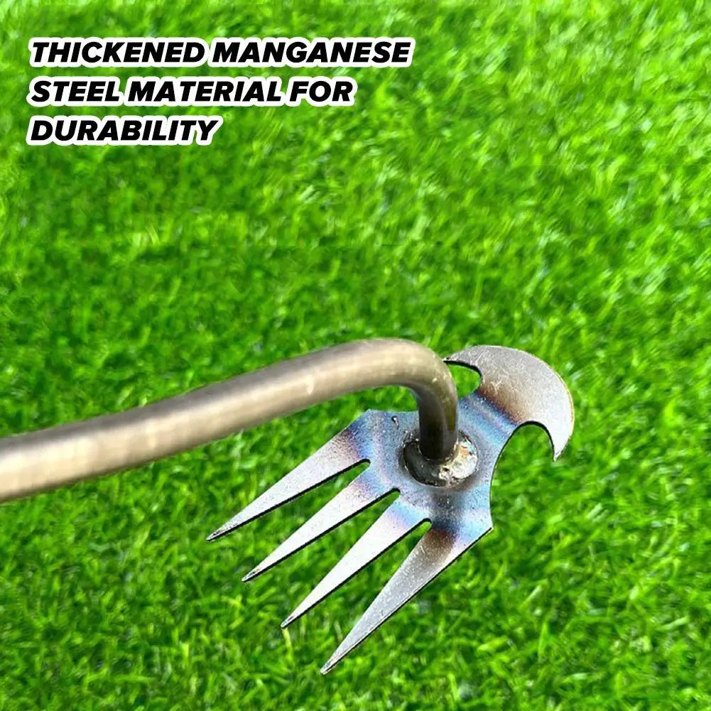Gardening Hoe Weeding Tool Root Pulling Small Rake Loosening Soil Digging Wild Vegetables Manganese Steel Agricultural Tools
Gardening Hoe Weeding Tool Root Pulling Small Rake Loosening Soil Digging Wild Vegetables Manganese Steel Agricultural Tools