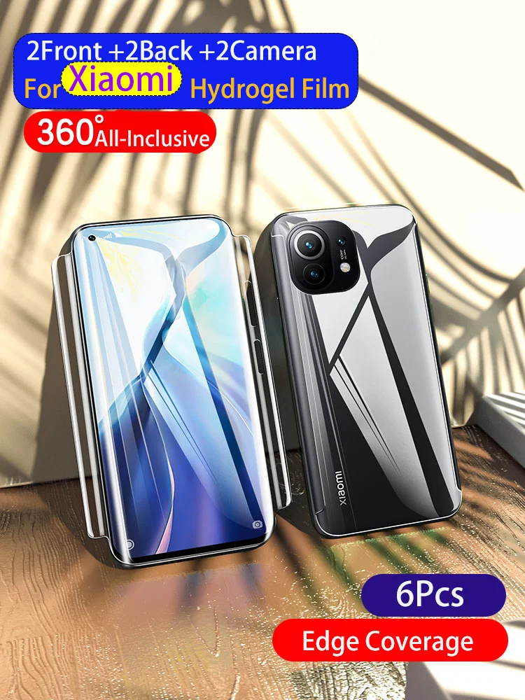 Xiaomi13Ultra 360° Front Back Screen Protector For Xiaomi 13Pro Soft Hydrogel Film XiaoMi13X Full Coverage
Xiaomi13Ultra 360° Front Back Screen Protector For Xiaomi 13Pro Soft Hydrogel Film XiaoMi13X Full Coverage