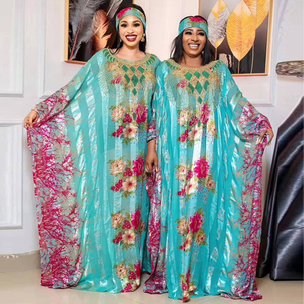 MD 2022 Summer New African Chiffon Dresses Plus Size Women Boubou Muslim Kaftan Abayas Wedding Party Ankara Dashiki Outfits
MD 2022 Summer New African Chiffon Dresses Plus Size Women Boubou Muslim Kaftan Abayas Wedding Party Ankara Dashiki Outfits