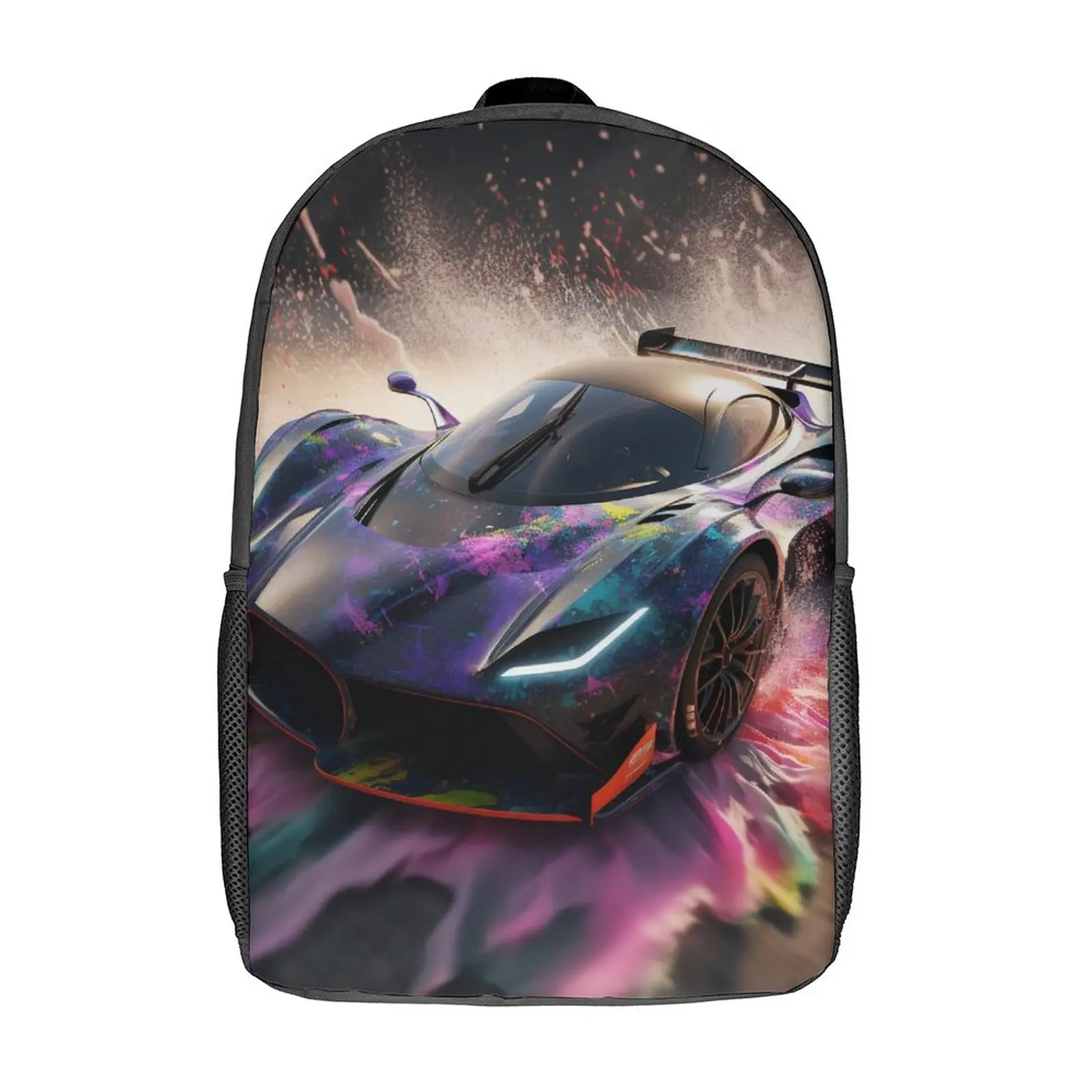 Dazzling Sports Car Backpack Teen Explosion Liquid Splash Big Backpacks Polyester Pretty School Bags Hiking Quality Rucksack
Dazzling Sports Car Backpack Teen Explosion Liquid Splash Big Backpacks Polyester Pretty School Bags Hiking Quality Rucksack