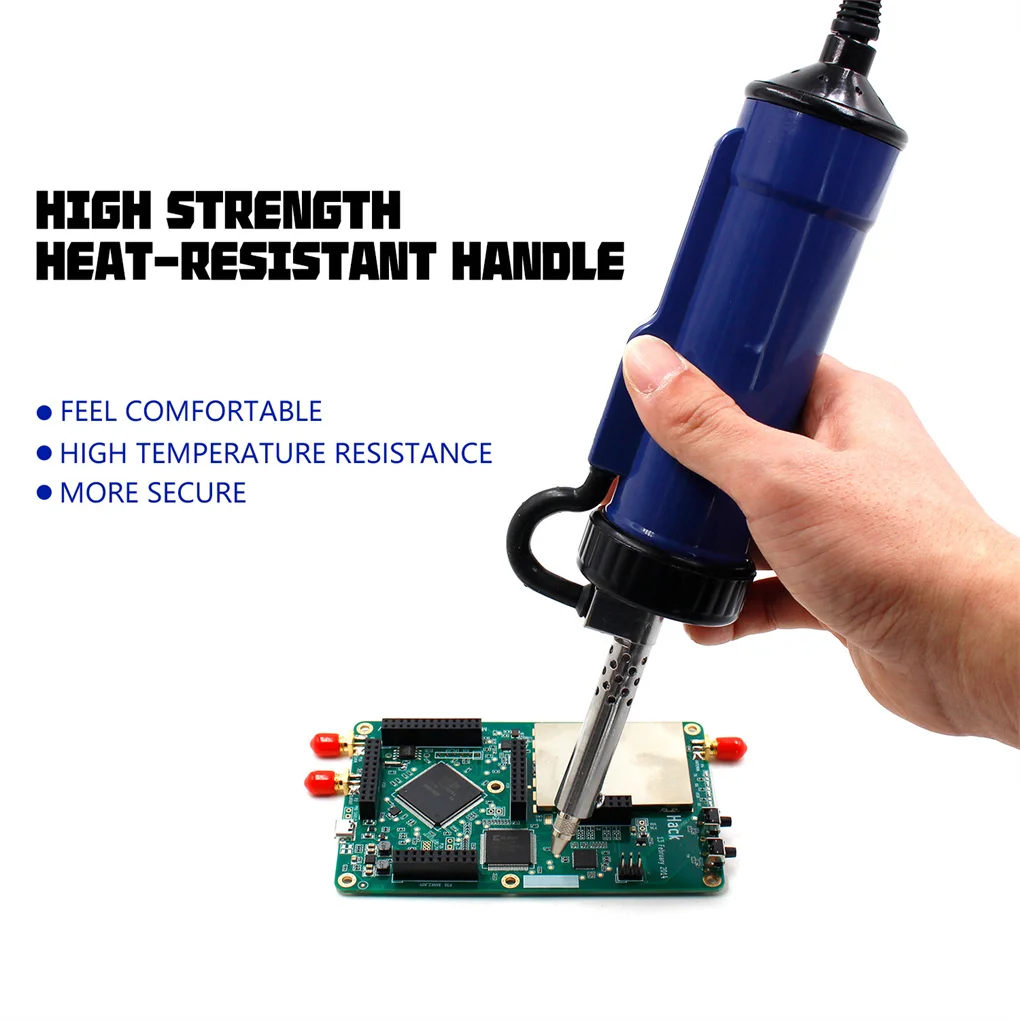 Electric Vacuum Solder Hand Held Leakproof Fast Heating Suction Device Motherboard Sucker with Nozzles EU Plug
Electric Vacuum Solder Hand Held Leakproof Fast Heating Suction Device Motherboard Sucker with Nozzles EU Plug