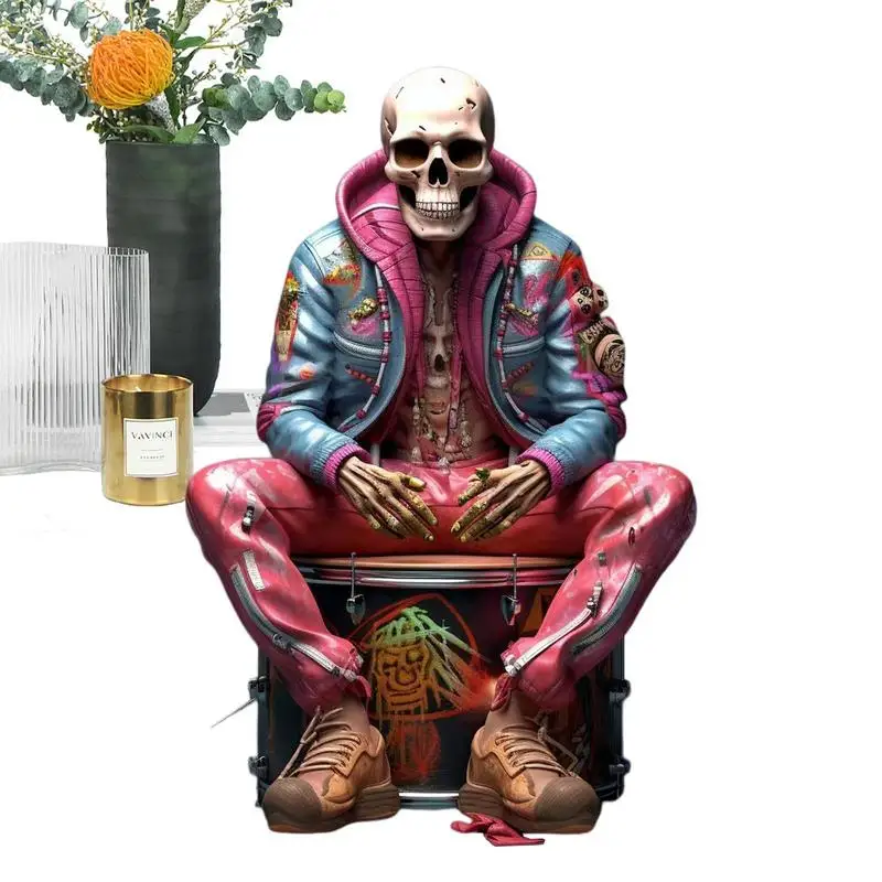 Cool Skeleton Figurines Unique Resin Rock Band Figurine Funny Indoor Outdoor Halloween Decoration Skeleton Ornament For Bedrooms
Cool Skeleton Figurines Unique Resin Rock Band Figurine Funny Indoor Outdoor Halloween Decoration Skeleton Ornament For Bedrooms