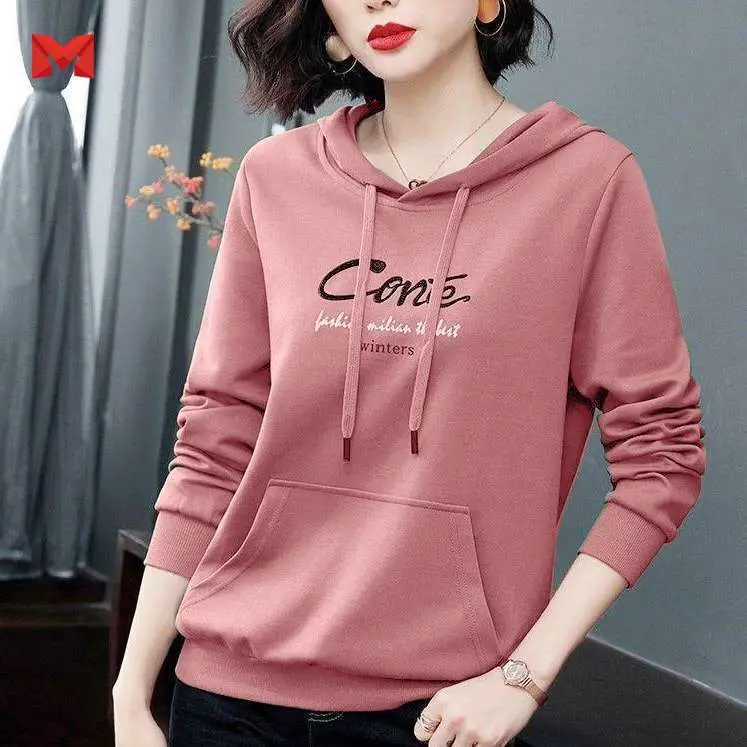 Women's Hooded 2022 New Loose Large Casual Women's Spring and Autumn Thin Top
Women's Hooded 2022 New Loose Large Casual Women's Spring and Autumn Thin Top