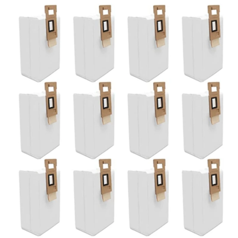 12Pcs S7 Dust Bags Replacement Fit For Xiaomi Roborock S7 T7S Vacuum Cleaner Large Capacity
12Pcs S7 Dust Bags Replacement Fit For Xiaomi Roborock S7 T7S Vacuum Cleaner Large Capacity
