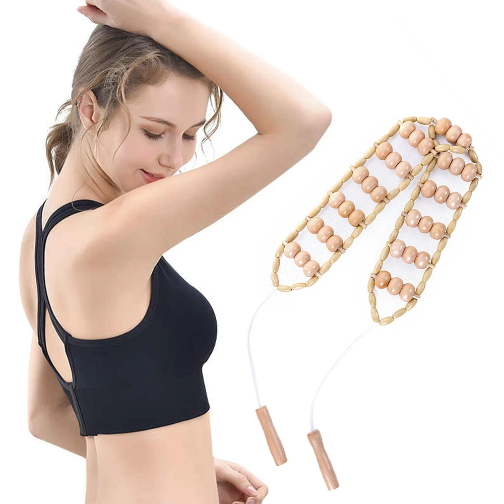 QIUGUO Wood Therapy Back Massage Roller Cellulite Massage Tool Self Massage Tool For Neck Leg Back Meridian Dredging Pain Relief
QIUGUO Wood Therapy Back Massage Roller Cellulite Massage Tool Self Massage Tool For Neck Leg Back Meridian Dredging Pain Relief