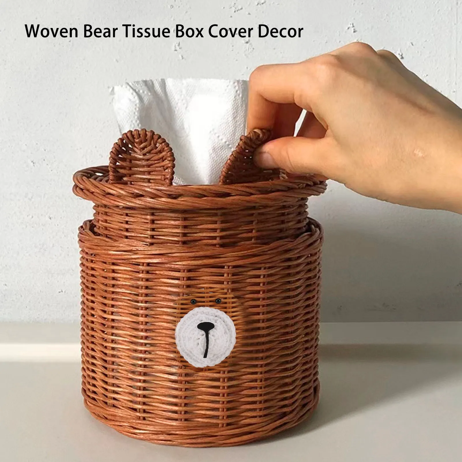 Nordic Ins Rattan Plaited Articles Tissue Box Paper Stoarge Bag Cloth Tissue Box Car Tissue Storage Box Living Room Home Decor
Nordic Ins Rattan Plaited Articles Tissue Box Paper Stoarge Bag Cloth Tissue Box Car Tissue Storage Box Living Room Home Decor