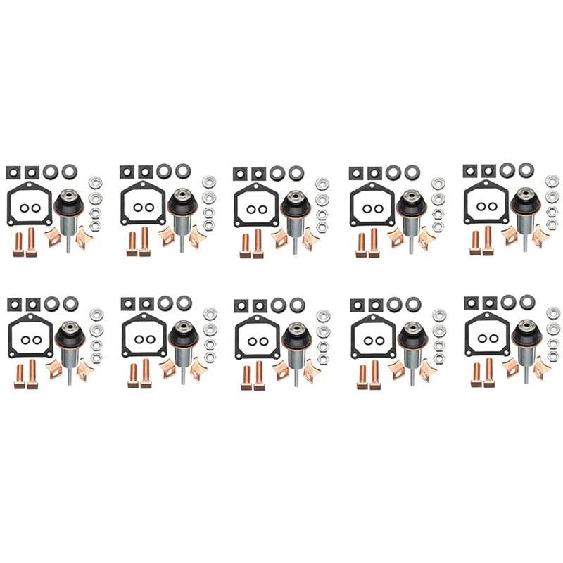 10X Starter Solenoid Repair Rebuild Kit Contacts Parts Fit For Toyota Subaru 228000-6660, 228000-6662, 228000-6663
10X Starter Solenoid Repair Rebuild Kit Contacts Parts Fit For Toyota Subaru 228000-6660, 228000-6662, 228000-6663
