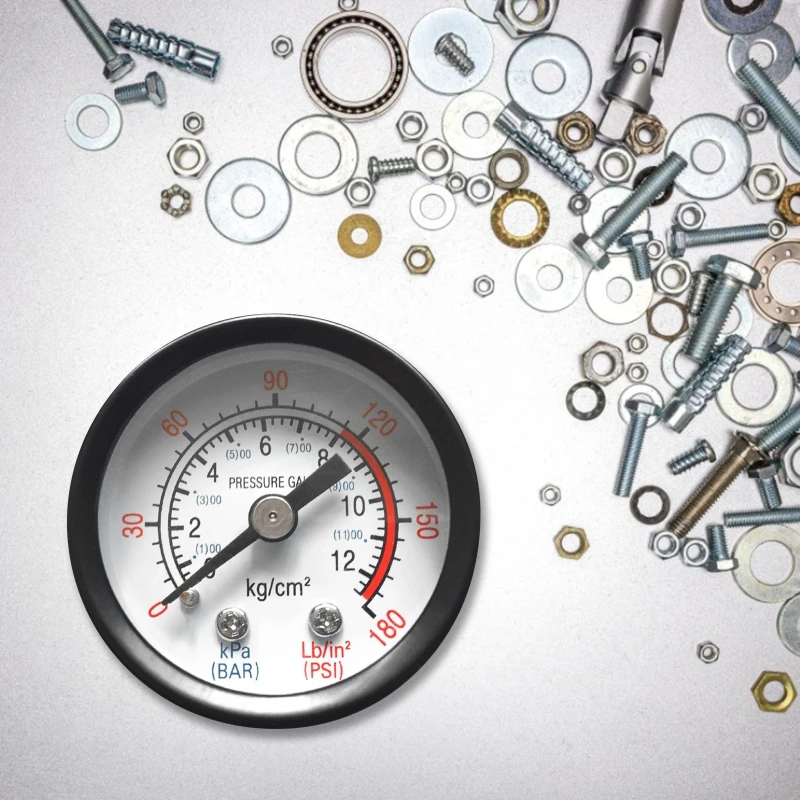 Многоцелевой Манометр с двойной шкалой-манометр с обратным креплением 0-12 бар/0-1/8 фунт/кв. Дюйм, резьба дюйма для промышленного использовани...
Многоцелевой Манометр с двойной шкалой-манометр с обратным креплением 0-12 бар/0-1/8 фунт/кв. Дюйм, резьба дюйма для промышленного использовани...