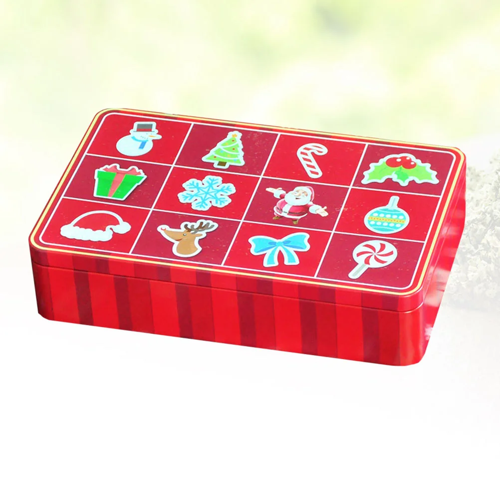1pc Candy Box Rectangular Candy Container Candy Jar Packing Can Decorations Gift Box for Christmas Party
1pc Candy Box Rectangular Candy Container Candy Jar Packing Can Decorations Gift Box for Christmas Party