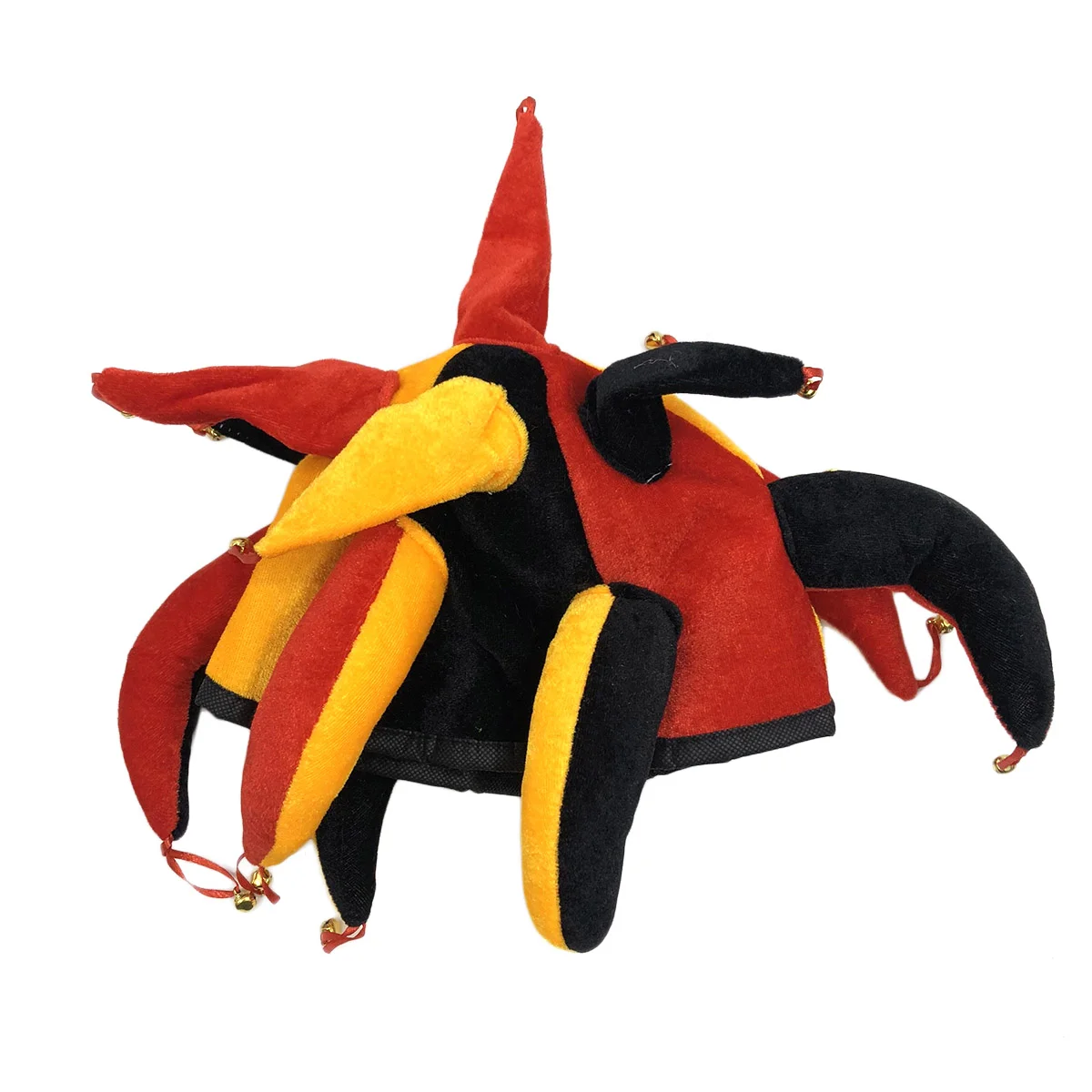 Clown Hat Jester Costume Carnival Funny Bell Court Headwear Party Cap Prop Cosplay Clothes Stage
Clown Hat Jester Costume Carnival Funny Bell Court Headwear Party Cap Prop Cosplay Clothes Stage