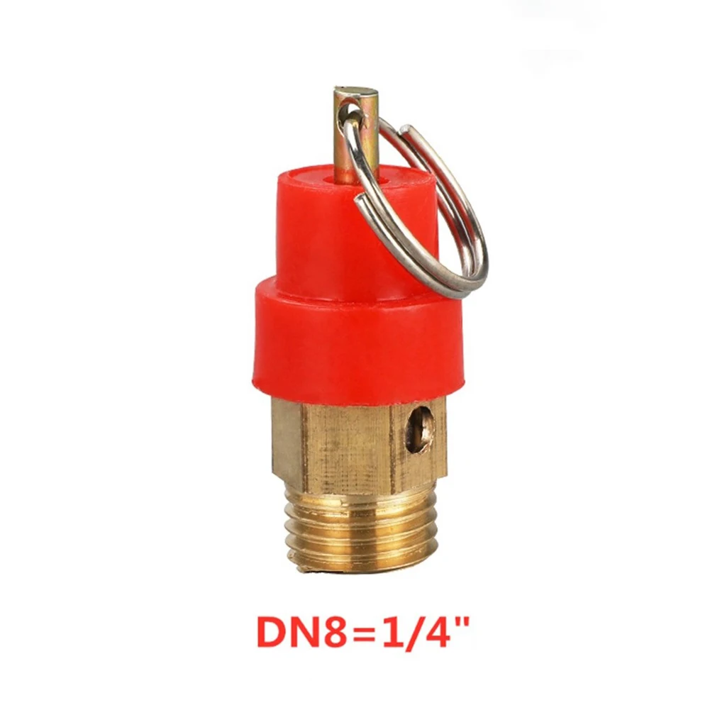 1/8" 1/4" Air Compressor Pressure Safety Relief Valve 120PSI Brass Air Compressor Safety Relief Valve 38mm*9mm Air Tool Parts
1/8" 1/4" Air Compressor Pressure Safety Relief Valve 120PSI Brass Air Compressor Safety Relief Valve 38mm*9mm Air Tool Parts