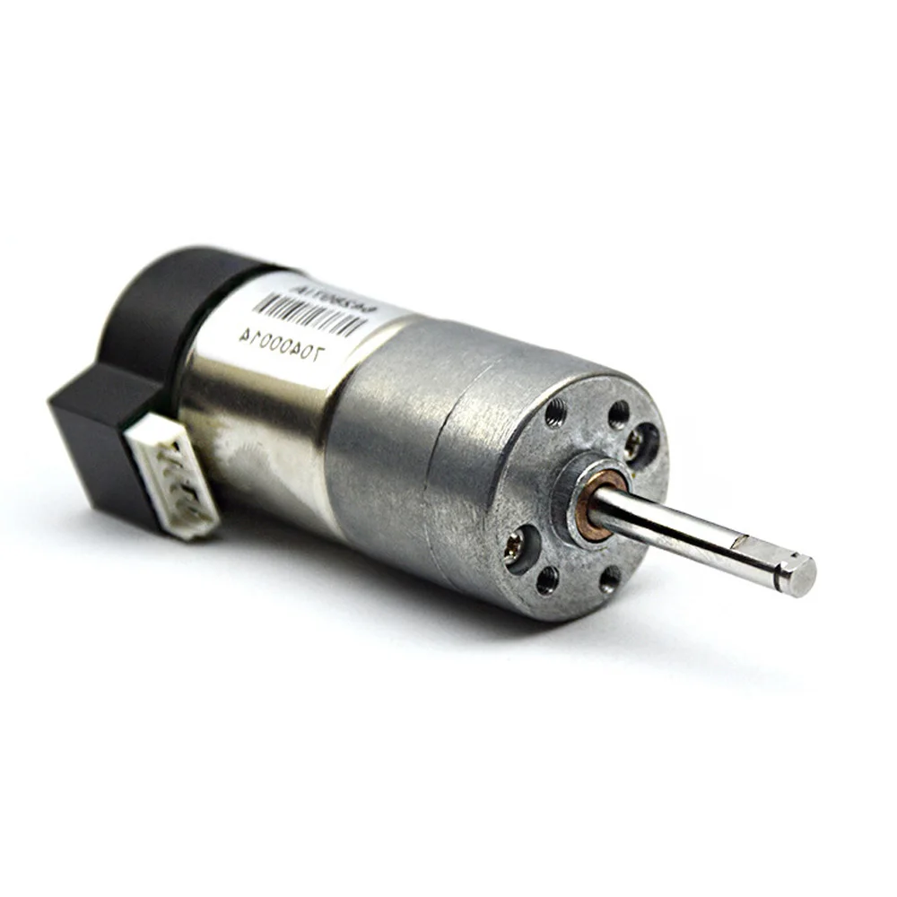 Three Wire Encoder 25GA Geared Motor DC 3-24V High Torque Reduction Motor with Pulse Speed Feedback Encoder Geared Motor
Three Wire Encoder 25GA Geared Motor DC 3-24V High Torque Reduction Motor with Pulse Speed Feedback Encoder Geared Motor